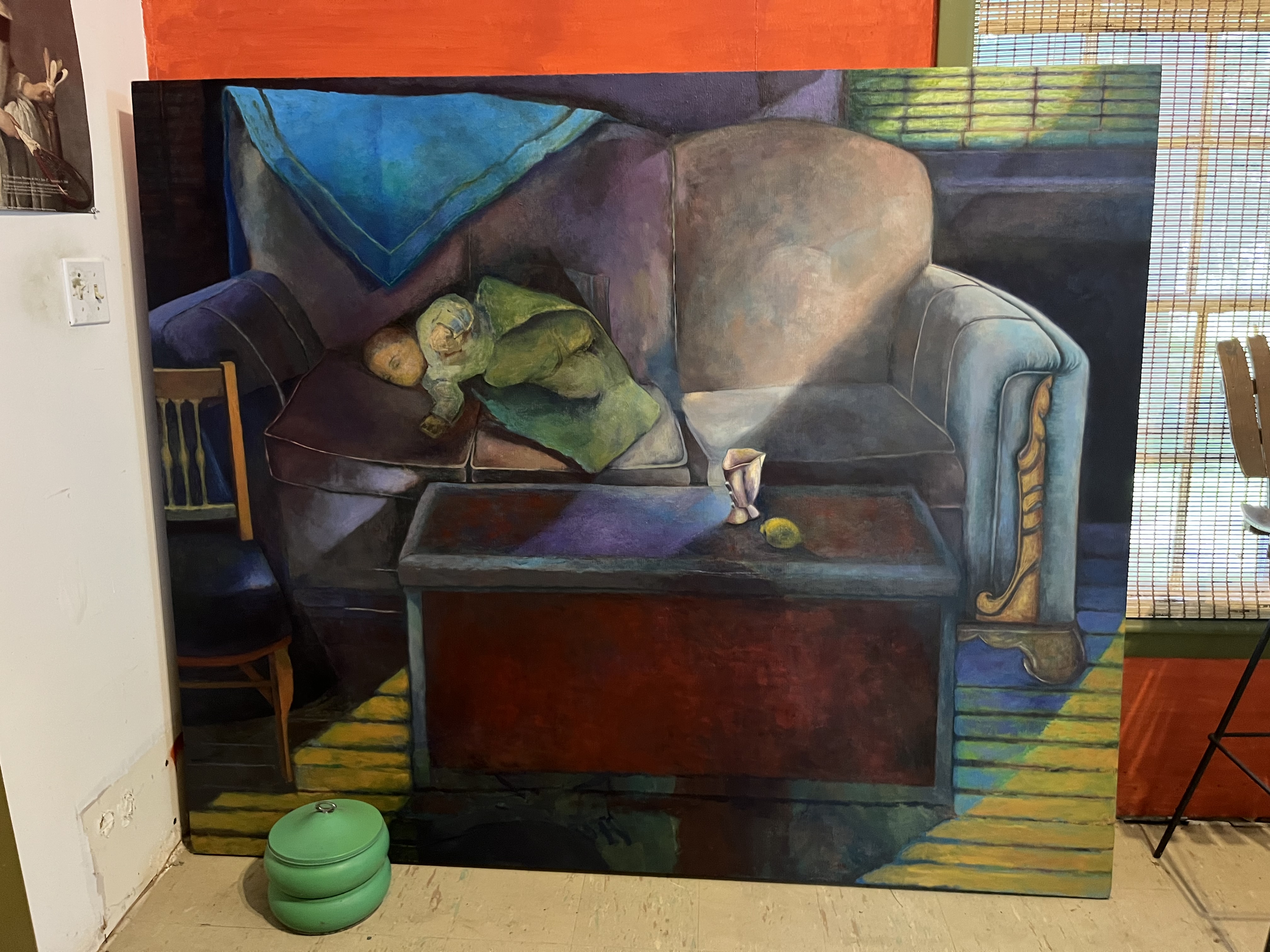 Child on couch